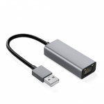 iBOX Adapert aluminum RJ 45 UCB-A 10/100/1000
