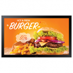 61cm/24" (1920x1080) Samsung LH24OHBEBGBXEN 16:9 FHD IPS Outdoor 14ms 24/7 USB HDMI LAN 24%Haze Tizen Black