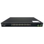 LevelOne Industr.PoE Switch 24xGE PoE/+ 370W Managed L2