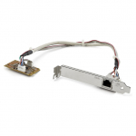 StarTech Mini PCI Express Gigabit Ethernet Netzwerkkarte - mini PCIe NIC Lan Adapter Karte