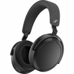 Sennheiser MOMENTUM 4 Wireless, must - Juhtmevabad &uuml;le k&otilde;rva k&otilde;rvaklapid / 509266