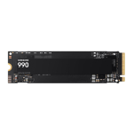Samsung SSD | 990 | 1000 GB | SSD form factor M.2 2280 | Solid-state drive interface PCIe 4.0 x4, NVMe 2.0 | Read speed 7150 MB/s | Write speed 6450 MB/s MZ-V9V1T0BW