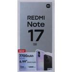 Renew. Xiaomi Redmi Note 17 5G (Celestial Purple) 7.0" OLED 1080x2396/2.3GHz,128GB,6GB RAM/Android 16,WiFi,BT,5G,MZB0PTZEU | Renew. | Xiaomi Redmi Note 17 5G | Celestial Purple | 6.99 " | AMOLED | 2396 x 1080 pixels | Qualcomm | Snapdragon 4 Gen 4