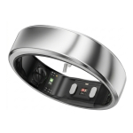 RingConn Smart Ring Gen2 Air f&uuml;r Frauen und M&auml;nner - Schlaf- und Fitness Tracking Wearable - Herzfrequenz - Galaxie-Silber Gr&ouml;&szlig;e 10