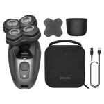 7000 Series HS7980 Pro Head Shaver Black Silver