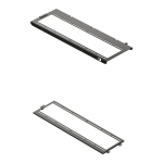 HAVN HS 420 Fan Brackets f&uuml;r 360 mm Radiatoren - schwarz