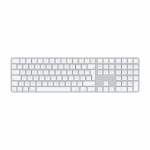 Apple Magic Keyboard with Touch ID and Numeric Keypad | Keyboard | Wireless | Swedish | White