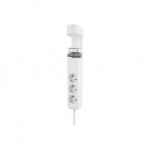 Neomounts | Desk socket with clamp and USB-C and USB-A ports - Quick charge | DS22-840WH6