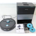 Renew. Cecotec Conga X70 Robotic vacuum cleaner, dust and water base | Cecotec Conga X70 | Robot Vacuum Cleaner | Operating time (max) 240 min | Wet&Dry | 5200 mAh | 15000 Pa | Black | USED | 22 month(s)