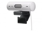 Logitech BRIO 500 - Webcam - 1920x1080 - audio - USB-C - light correction, auto-framing, and Show Mode - Black, White