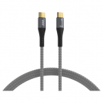 EFB USB-C Kabel 100W PD 3.0 5A E-Marker Chip 2m grau