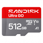 Card Ultra MicroSD UHS-I 512GB 190MB/s R