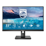 Philips S Line 222S1AE/00 - 54.6 cm (21.5 Zoll) - 1920 x 1080 Pixel - Full HD - LCD - 4 ms - Schwarz