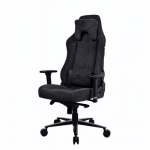 Arozzi Vernazza Soft Fabric | Gaming Chair | Soft Fabric/Metal/Aluminium | Pure Black VERNAZZA-SFB-PBK