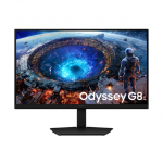 Samsung | Odyssey G8 LS27HG806EFXEN | 27 " | IPS | QHD | 16:9 | 360 Hz | 1 ms | 5120 x 2880 pixels | 350 cd/m&sup2; | HDMI ports quantity 2 | Black