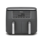 NINJA Double hot air fryer | DZ300EU | Power 2400 W | Capacity 7.6 L | Grey