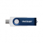 Patriot Memory 64GB Xporter X550 USB flash drive Dual USB A+C (PS64GX550AAD) White, Blue