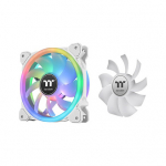 140mm Thermaltake SWAFAN 14 RGB Radiator Fan TT Premium Edition White 3 Pack