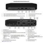 HP Renewed Grade B | EliteDesk 805 G6 Desktop Mini | AMD Ryzen 5 PRO | 4650GE | 16 GB | SSD | 256 GB | AMD Radeon Graphics | Windows 11 Pro