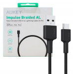 AUKEY AUKEY CB-CD30 Nylon cab le USB C - USB A 0.9m 3