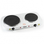 Tristar | Free standing table hob | KP-6245 | Number of burners/cooking zones 2 | Rotary | Electric | White