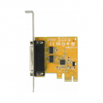 PCI Express x1 Karte zu 2 x Seriell RS-232 High Speed 921K ESD &Uuml;berspannungsschutz