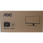 AOC CU34B3E Curved 34" 3440x1440/21:9/300cd/m2/4ms HDMI, DisplayPort, USB, Audio out | Warranty 36 month(s) | DAMAGED PACKAGING