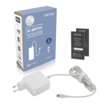 Mitsu Laptop power charger adapter 45W USB type C USB-C 5V-9V-12V-15V/3A, 20V/2.25A PD