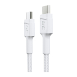 USB-C (ST-ST) 30cm Green Cell White