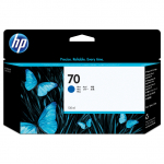 HP 70 original Ink cartridge C9458A blue standard capacity 130ml 1-pack with Vivera Ink cartridge