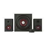 GENESIS Helium 610BT Computer Speakers, Wired, Bluetooth, Black | Genesis | Helium 610BT | Bluetooth | Red/Black NCS-1408
