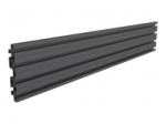 MULTIBRACKETS Pro Series-Single Screen Rail Black