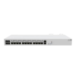 Mikrotik Cloud Core Router CCR2116-12G-4S+, 16-CORE 2 GHZ ARM CPU, 16 GB DDR4 RAM, 4x10G SFP+ ports, 13xGigabit LAN ports, 1x RJ45 Serial port, 1x M.2 slots, 16 core CPU, 16 GB RAM, Dual redundant power supply, RouterOS L6 | MikroTik | Cloud Core Router