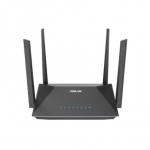 Asus | RT-AX52 Pro AX3000 AiMesh wireless router | 802.11ax | 574/2402 Mbit/s | Ethernet LAN (RJ-45) ports 3 | Mesh Support Yes | MU-MiMO No | No mobile broadband | Antenna type External