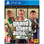 PS4 m&auml;ng Grand Theft Auto V Premium Online Edition / 5026555424271