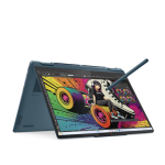 Lenovo- Yoga 7 2-in-1 14AKP10 AMD | Tidal Teal | 14 " | OLED | Touchscreen | WUXGA | 1920 x 1200 pixels | Glossy | AMD Ryzen AI 5 | 340 | 16 GB | Soldered LPDDR5 | Solid-state drive capacity 512 GB | AMD Radeon 840M Graphics | Windows 11 Home | 802.11be