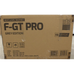 Renew. | F-GT Pro Formula and GT Grey Edition | Racing Simulator Cockpit | Steel | Grey | DAMAGED PACKAGING AND MANUAL, SCRATCHED, MOUNTING MARKS, MISSING SCREWS (M6 16MM, M8 80MM), WASHERS (M6) AND ALLEN KEYS (4, 5, 6MM) | 24 month(s) NLR-R002SO