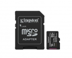 Kingston microSD memory card 64GB Canvas Select+ G3 100MB/s with adapter