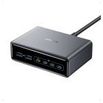 Anker Prime Charger 200W Desktop GaN 4 x USB-C 2 x USB-A black