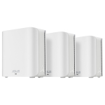 ASUS ZenWiFi BD4 WiFi 7 Mesh System 3er-Pack Wei&szlig; WLAN BE3600 Dualband, 2x 2.5G WAN/LAN (pro Einheit), Abdeckung bis zu 603 m&sup2;