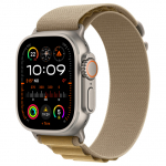 APPLE Watch Ultra 2 GPS + Cellular 49mm Natural Titanium Case with Tan Alpine Loop - Large