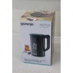 Renew.  | Renew. Gorenje Kettle | K17DWDII | Electric | 2200 W | 1.7 L | Stainless Steel | 360&deg; rotational base | Black | DEMO, SCRATCHED