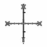 LogiLink Monitor mount triple 17- 27 inches; 10kg per arm max