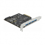 PCI Express x4 Karte zu 1 x USB Type-C&trade; + 4 x USB Typ-A - SuperSpeed USB 10 Gbps