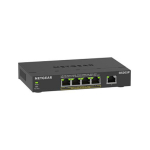 NETGEAR 300 Series GS305P - Version 3 - Switch - SOHO - unmanaged - 5 x 10/100/1000 (4 PoE+) - Desktop, wandmontierbar - PoE+ (63 W)