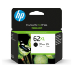 HP 62XL High Yield Black Original Ink Cartridge Schwarz 7,5ml 300Seiten