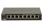 D-Link Switch 8-port 10/100 Metal Housing