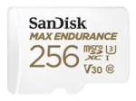 SANDISK 256GB MAX ENDURANCE microSDHC Card with Adapter 120 000 Hours