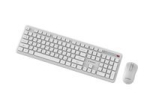GEMBIRD Slim Pro Business wireless desktop set white US layout