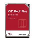 WD Red Plus WD40EFPX - Hard drive - 4 TB - internal - 3.5" - SATA 6Gb/s - 5400 rpm - buffer: 256 MB
